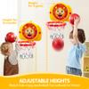 SYNCFUN Mini Basketball Hoop LED Scoring Indoor Hoop with 2 Balls, Indoor Adjustable Height Basketball Hoop, Space-Saving, Christmas Birthday Gifts Toy for Boy Girl Over 18 Months view 4
