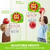 SYNCFUN Mini Basketball Hoop LED Scoring Indoor Hoop with 2 Balls, Indoor Adjustable Height Basketball Hoop, Space-Saving, Christmas Birthday Gifts Toy for Boy Girl Over 18 Months view 4