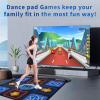 Damcoola Dance Mat for Kids and Adults, Electronic Dance Pad for TV, Soft Dancing mat for Exercise & Games,Plug & Play,Birthday Gifts Ideas,Gifts for Girls & Boys Ages 3+,Single mat view 3