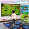 Damcoola Dance Mat for Kids and Adults, Electronic Dance Pad for TV, Soft Dancing mat for Exercise & Games,Plug & Play,Birthday Gifts Ideas,Gifts for Girls & Boys Ages 3+,Single mat view 4