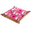 Alpaca Lover Dice Tray Dice Rolling Tray Folding Dice Holder for Dice Games, Like RPG, DND and Other Table Games view 1