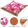 Alpaca Lover Dice Tray Dice Rolling Tray Folding Dice Holder for Dice Games, Like RPG, DND and Other Table Games view 3