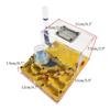 ZWSYQXIU Ant Habitat Ant Farm Ant Castle Acrylic Ant Castle Ant Breeding Moisturizing Nest Scientific Observation DIY Ant Nest Castle Ant Ant Nest Ant House Ant Nest Farm(White), 15cm view 2