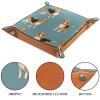 Beagle Dogs Dice Tray Dice Rolling Tray Folding Dice Holder for Dice Games, Like RPG, DND and Other Table Games view 3