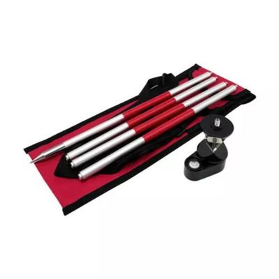 360 Degree Mini Prism with 4 Poles for Swiss Style Total Station Surveying