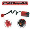 AUSEM 4Pcs Parts Power-Function Kit Set Enhanced-Red-Burst-M-Motor-8883 Compatible with Major Brand Building Block Electrical-Machinery Power Group view 4