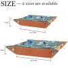 Animals Dogs Dice Tray Dice Rolling Tray Folding Dice Holder for Dice Games, Like RPG, DND and Other Table Games view 4