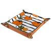 Autumn Pumpkins Leaves Dice Tray Dice Rolling Tray Folding Dice Holder for Dice Games, Like RPG, DND and Other Table Games view 1