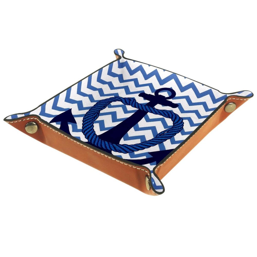 Anchor Dice Tray Dice Rolling Tray Folding Dice Holder for Dice Games, Like RPG, DND and Other Table Games