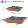 Anchor on a Planks Dice Tray Dice Rolling Tray Folding Dice Holder for Dice Games, Like RPG, DND and Other Table Games view 4