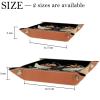 Bee Florals Dice Tray Dice Rolling Tray Folding Dice Holder for Dice Games, Like RPG, DND and Other Table Games view 4