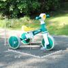 Tricycle Bundle - Green & Pink with Handle view 3