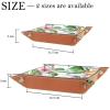 Hummingbird Plumeria Flowers Dice Tray Dice Rolling Tray Folding Dice Holder for Dice Games, Like RPG, DND and Other Table Games view 4