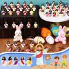Bememo 100 Pcs Jesus Toys Little Jesus Figurine Miniature Jesus Doll Tiny Jesus Figurine to Hide and Seek Classic Religious Gifts for Easter Egg Stuffers(Bright Colors) view 3