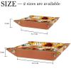 Sunflower Daisy Dice Tray Dice Rolling Tray Folding Dice Holder for Dice Games, Like RPG, DND and Other Table Games view 4