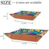 Animals Dog Paw Dice Tray Dice Rolling Tray Folding Dice Holder for Dice Games, Like RPG, DND and Other Table Games view 4