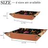 Colorful Mushroom Dice Tray Dice Rolling Tray Folding Dice Holder for Dice Games, Like RPG, DND and Other Table Games view 4
