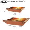 Autumn Forest Deer Dice Tray Dice Rolling Tray Folding Dice Holder for Dice Games, Like RPG, DND and Other Table Games view 4