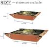 Horses Forest Flowers Dice Tray Dice Rolling Tray Folding Dice Holder for Dice Games, Like RPG, DND and Other Table Games view 4