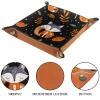 Autumn Fox Leaves Dice Tray Dice Rolling Tray Folding Dice Holder for Dice Games, Like RPG, DND and Other Table Games view 3