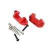 1/10 RC Aluminum Alloy Caster Blocks,Replaces Part 3632, for RC 1/10 Traxxas 2WD Slash, Stampede, Rustler, Nitro Slash (red) view 1