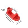 1/10 RC Aluminum Alloy Caster Blocks,Replaces Part 3632, for RC 1/10 Traxxas 2WD Slash, Stampede, Rustler, Nitro Slash (red) view 2