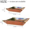 American Truck Flower Dice Tray Dice Rolling Tray Folding Dice Holder for Dice Games, Like RPG, DND and Other Table Games view 4