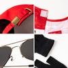 5Pcs Race Car Driver Costume Accessories Set, Car Cap Sunglasses Mini Black White Flag, Dress Up Cosplay for Halloween view 3