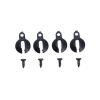 cvking RC Front Rear Lamp Group Compatible with for traxxas for Hsp 1/10 Rc Crawler Car Accessory Rc Car Parts 4 Lamp Beads White Light with Lampshade RC Car Light view 4