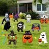 8Pcs Halloween Mini Golf Game Set, Halloween Yard Sign Games for Kids Party, Mini Golf Toy Game Include Clubs Balls Yard Sign Holes for Halloween Party Teens Golf Yard Lawn Indoor Outdoor Decorations view 1