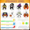 8Pcs Halloween Mini Golf Game Set, Halloween Yard Sign Games for Kids Party, Mini Golf Toy Game Include Clubs Balls Yard Sign Holes for Halloween Party Teens Golf Yard Lawn Indoor Outdoor Decorations view 2