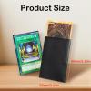 1000 Counts Card Sleeves and 5 in 1 Card Deck Box for MTG (Black Grey) view 2