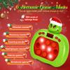 Christmas Pop Light Up Fidget Toys,Christmas Handheld Puzzle Game Sensory Toys,Pop Bubble Up Toys for Kids,Christmas Stocking Stuffers Party Favors Gifts for Boys Girls,Christmas Goodie Bag view 2