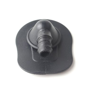 10pcs/lot TPU 90 Degree Kitesurfing Kite One Pump Valve Suitable for 6x10mm Silicone Tube (Black Color)