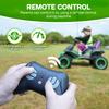 24V Ride on Toy for Big Children, Kids' Electric Vehicles Outdoor Race Toy with 4 Strong Motors Total 300W Bluetooth Speaker and 24V 7AH Big Battery, Adjustable Seat, Electric Cars (Eva) view 3