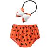 Baby Halloween Costumes Family 2025 Caveman Mommy and Me Toddler Newborn Girls Kids Outfit,12-18 Months Orange view 3