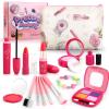 Woumserta Girl Gifts Basic Pretend Makeup for Little Girls 3-5, Play Makeup for Kids 3-5, Fake Makeup Set Toys for 3 4 5 6 7 Year Old Girls, Toddler Makeup Kit with Fake Make up Toys Gifts view 1