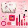 Woumserta Girl Gifts Basic Pretend Makeup for Little Girls 3-5, Play Makeup for Kids 3-5, Fake Makeup Set Toys for 3 4 5 6 7 Year Old Girls, Toddler Makeup Kit with Fake Make up Toys Gifts view 2