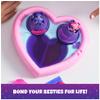 Hatchimals Alive, Neon Rainbow Bestie Pool Party with 2 BFF Figures in Color Reveal Eggs, 14 Accessories, Kids Toys for Ages 3 and up view 4