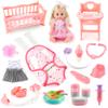 SUKIPIN Valentines Day Gifts for Kids, Baby Doll Playsets, Baby Doll with Accessories Set for Girls 3-5, Baby Doll Set for 3 4 5 Year Old Girl (Doll Playset) view 1