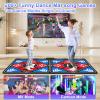 YRPRSODF Dance Mat for Kids and Adults,Double Dance Mats with Camera,Electronic Dance Pad for TV, Dancing mat for Exercise,Plug& Play Game for Kids,Gifts for Girls Boys Ages 3+ view 2