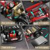 Mould King 10114 Classic Car Building Blocks Model, 1308 Pieces Vintage Car Model Toy, Creative Idea Vehicle Collectible for Adult view 4