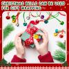 Gejoy 12 Pieces Christmas Bell Necklaces Large Jingle Bell Necklaces Christmas Party Accessories Stocking Stuffers for Craft Xmas Holiday Party Supplies(Charming Colors) view 4