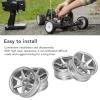 4PCS RC Wheel Hub Reusable CNC Machining RC Wheel Rims Made of Aluminum Alloy for 1/10 RC Car Accessories (#3) view 2