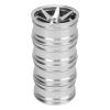 4PCS RC Wheel Hub Reusable CNC Machining RC Wheel Rims Made of Aluminum Alloy for 1/10 RC Car Accessories (#3) view 3