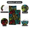 Toddler Nap Mat/Removable Pillow -Black Game- Carry Handle with Straps Closure,Toddler Nap Mat Extra Large 50 in*20 in Boys Sleeping Mat Nap Mat for Preschool Kindergarten, Sleeping Bag view 2