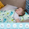 Toddler Nap Mat/Removable Pillow -Dinosaurs- Carry Handle with Straps Closure,Toddler Nap Mat Extra Large 60 in*20 in Boys Sleeping Mat Nap Mat for Preschool Kindergarten, Sleeping Bag view 3