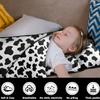 Toddler Nap Mat/Removable Pillow -Cow Texture- Carry Handle with Straps Closure,Toddler Nap Mat Extra Large 60 in*20 in Boys Sleeping Mat Nap Mat for Preschool Kindergarten, Sleeping Bag view 3