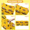 Toddler Nap Mat/Removable Pillow -Yellow Truck- Carry Handle with Straps Closure,Toddler Nap Mat Extra Large 60 in*20 in Boys Sleeping Mat Nap Mat for Preschool Kindergarten, Sleeping Bag view 4