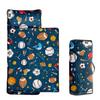 Toddler Nap Mat/Removable Pillow -Sports- Carry Handle with Straps Closure,Toddler Nap Mat Extra Large 60 in*20 in Boys Sleeping Mat Nap Mat for Preschool Kindergarten, Sleeping Bag view 1